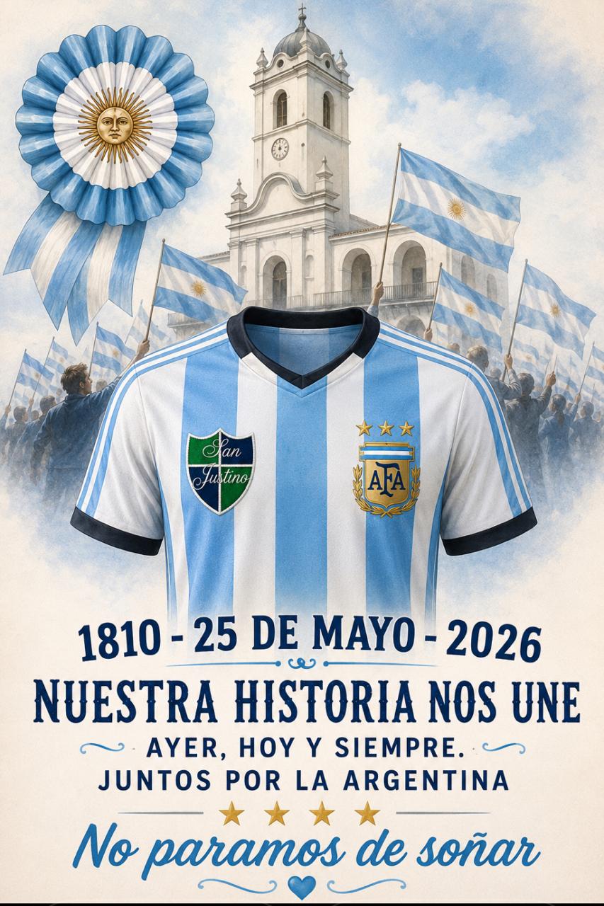 Camiseta Oficial de la Argentina - San Justino